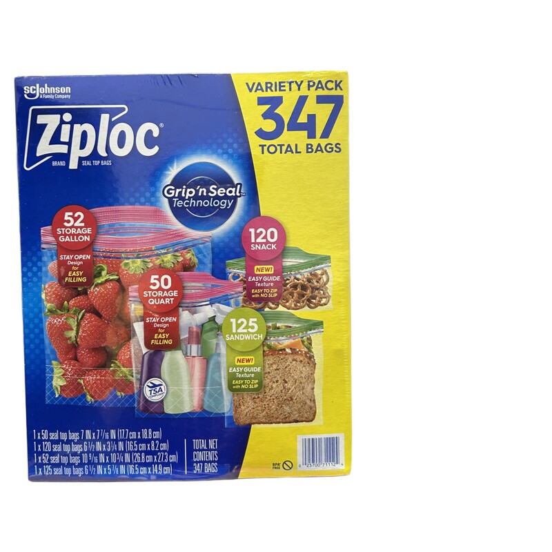 Ziploc密保诺密封袋 夹链保鲜袋