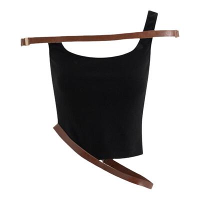 解构不对称设计感工字背心