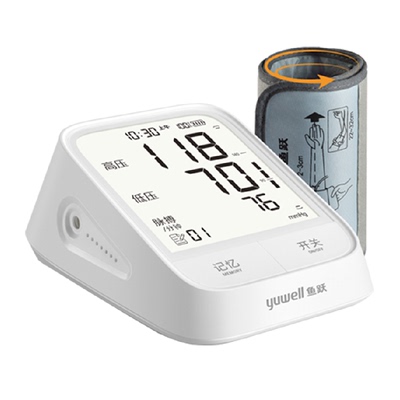 鱼跃家用臂式高精准全自动血压计