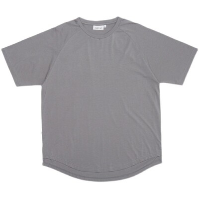 潮牌fairplay圆弧下摆短袖