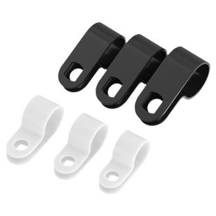 电线固定夹R型线夹加厚固定走线配线电缆固定器理尼龙线卡子线扣