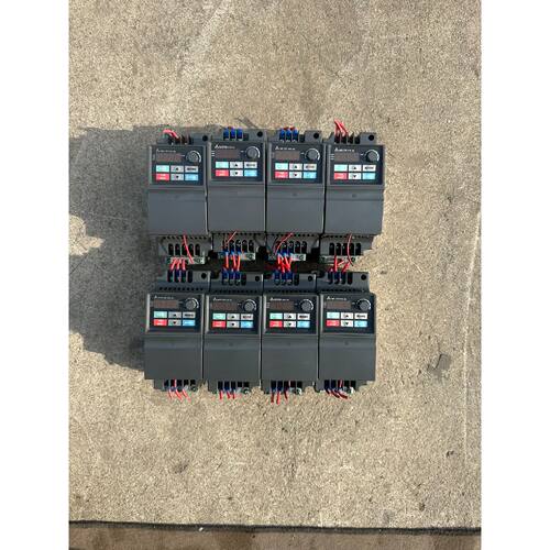 在线议价拆机正品台达变频器，VFD015EL43A，1.5kw，38