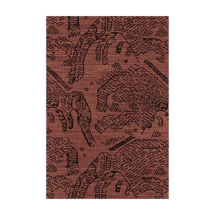 中古风美拉德风大宅东方藏虎客厅地毯复古卧室轻奢高级感床边地垫