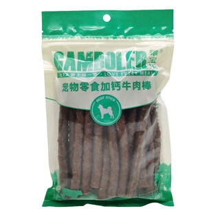 麦富迪乖宝乐狗零食牛肉棒泰迪比熊博美金毛营养训练奖励肉条400g