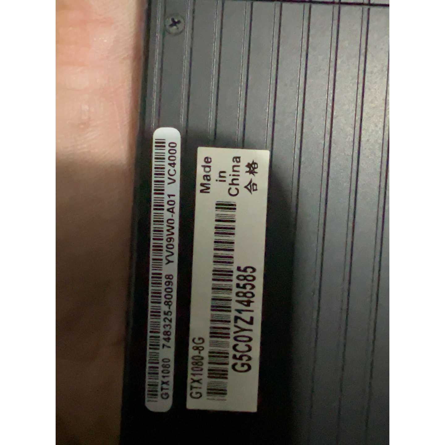 【请询价】英伟达GTX10808G公版涡轮实物图片包好