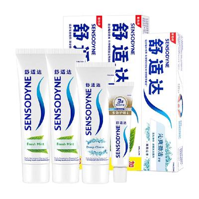 舒适达抗敏感薄荷清新牙膏370g