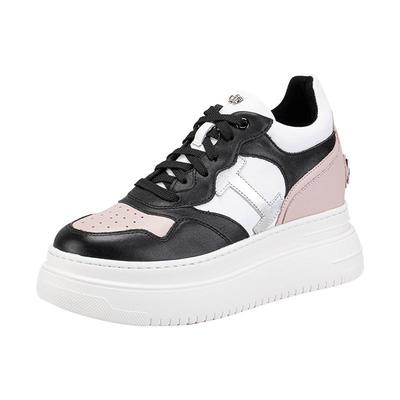 谭松韵同款艾今9cm增高小白鞋女