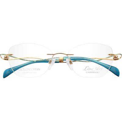 日本Charmant/夏蒙无框纯钛眼镜