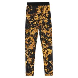 【季末优惠】VERSACE JEANS COUTURE Porcelain Barocco紧身裤