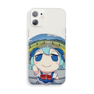 搞怪可爱苹果16pro手机壳硅胶东方琪露诺二次元vivos18适用于iQOOz9turbo红米k70至尊版oppok11小米13荣耀100