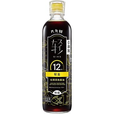 欣和六月鲜轻松茸蒸鱼酱油500ml