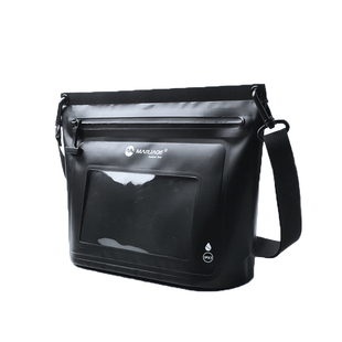 气密拉链游泳包斜挎手机防水袋漂流浮潜收纳包便携干湿分离大容量