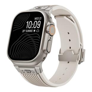 ERFG原创大爆炸AppleWatch Ultra3表带适用S11苹果S10手表iwatch男运动9硅胶iphone高级感创意金属49/46/45mm