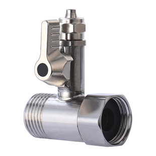 净水器配件4分转2分进水三通球阀4转3转接头变径铜接头自来水PE管