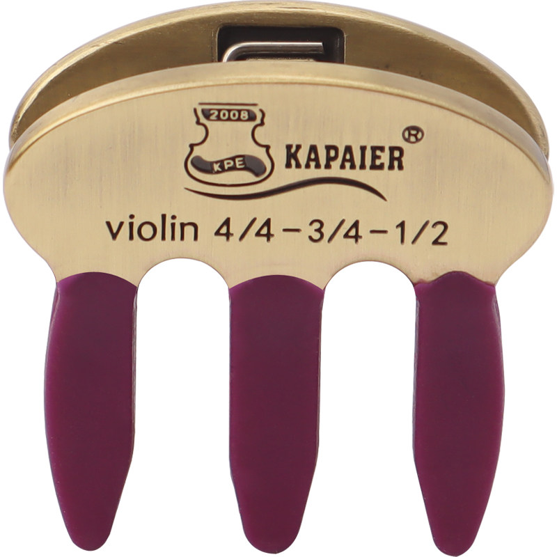 kapaier小提琴弱音器专业消音器中提琴大提琴减小音静音 提琴配件