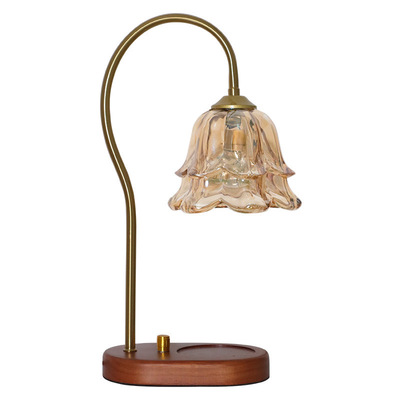 复古花灯铃兰香薰灯装饰台灯融蜡灯卧室床头灯氛围灯融烛灯礼物