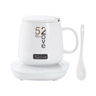 暖暖杯恒温加热杯喝水杯保温杯马克杯垫温奶器热牛奶杯垫水杯碟