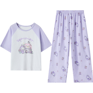 【红豆居家童装旗舰店】网眼透气儿童睡衣纯棉