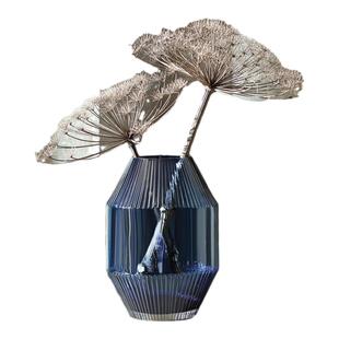 英国LSA进口Rotunda水晶玻璃花瓶摆件客厅插花创意水培养轻奢装饰