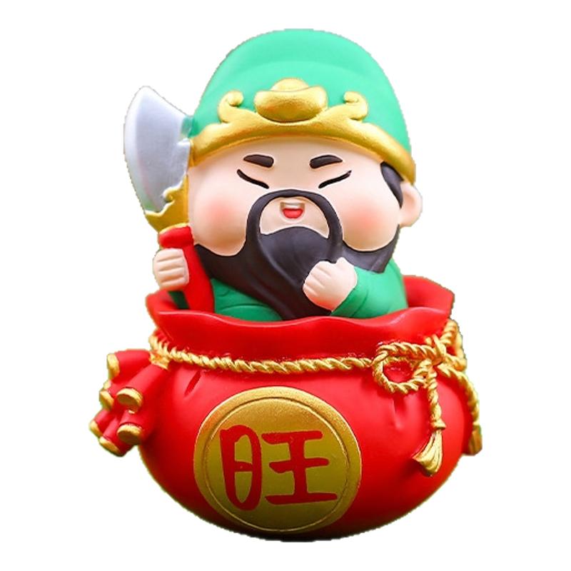网红爆款财神盲盒可爱小神仙公仔