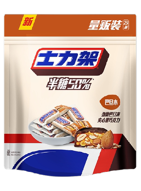 士力架减糖50%巧克力500gx1袋