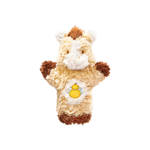 故宫淘宝|福气小马毛绒玩具手偶文创马年新年本命年生日礼物女生