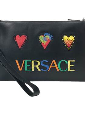 Versace/范思哲皮革手拿包