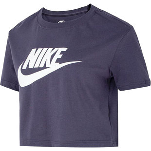 Nike/耐克官方正品当季新款女子短款运动短袖T恤BV6176-015