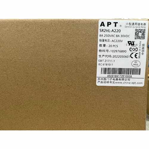 询价-APT继电器SR2HLA220可维修