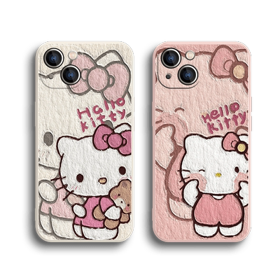 女款少女心凯蒂猫情侣保护套