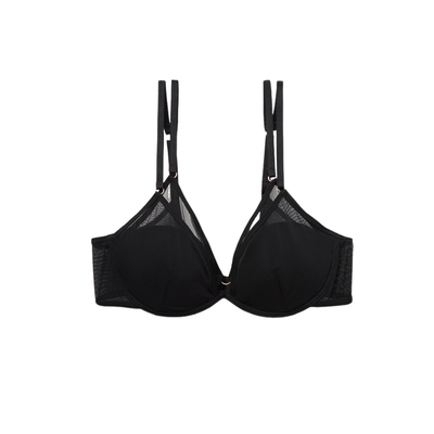 Intimissimi意舒漫ELENA时尚性感网纱深V有衬垫文胸RID2580