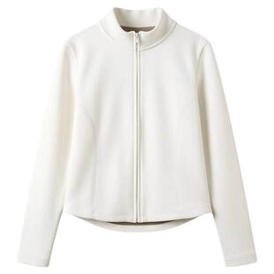 lulu同款修身德绒保暖内搭立领拉链长袖卫衣外套女春秋冬季上衣潮