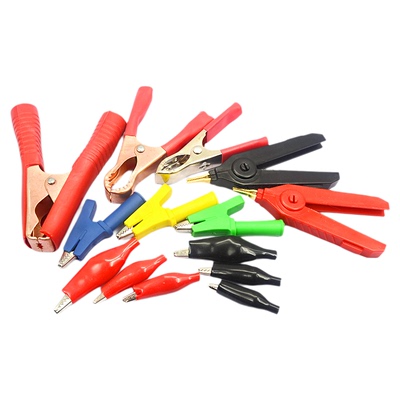 RISYM维芯纯铜鳄鱼夹测试夹子