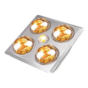 老式四灯灯暖浴霸灯排气照明一体传统卫生间集成吊顶电热浴霸取暖