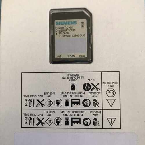 【询价】6AV2181-8XP00-0AX0 触摸屏内存卡2G适用