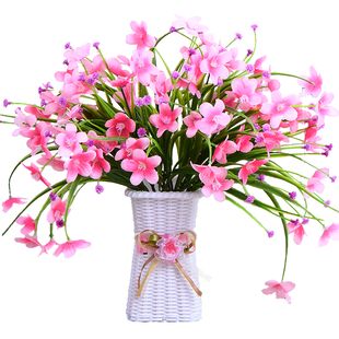 装饰假花仿真花干花室内家居摆设餐桌摆件客厅塑料花束电视柜盆栽