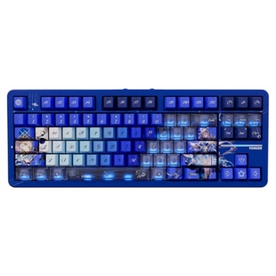 前行者X87S洛天依联名无线机械键盘客制化三模蓝牙电竞游戏专用