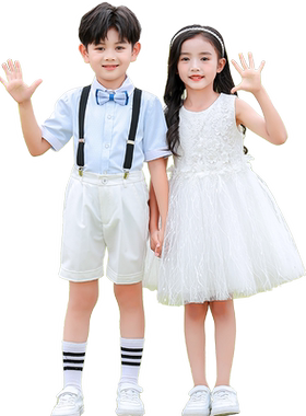 六一儿童合唱演出服表演服装