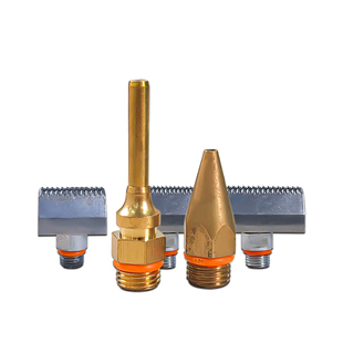 手持热熔胶机点胶喷胶嘴画胶嘴滚胶轮配件自动点胶嘴胶棒压敏胶