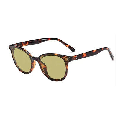 lang小脸复古风黑色太阳镜jennie