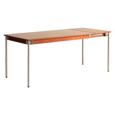 小万中古风长方形伸缩可折叠餐桌