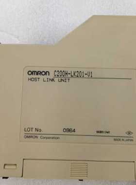 议价特价清仓原装进口OMRON欧姆龙C200H-LK201-V1 成色漂亮  如图