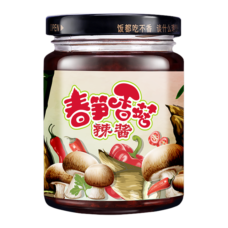虎邦辣酱春笋香菇微辣