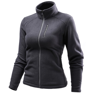 春秋户外女装抓绒卫衣加绒加厚摇粒绒保暖运动休闲立领开衫外套男