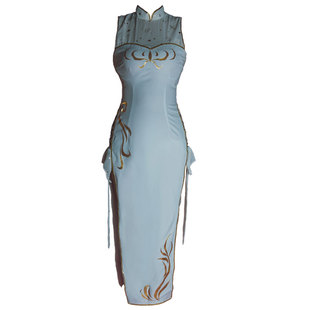 谢怜转性旗袍同人衍生cos服太子悦神女装大佬cosply服装女性感舞