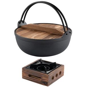 onlycook家用寿喜烧锅小火锅锅日式锅具锅仔铸铁锅炖锅酒精炉干锅