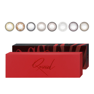 【所有女生直播间】Qrsessed美瞳日抛10片彩色隐形眼镜