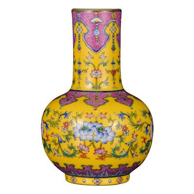 手绘粉彩陶瓷景德镇复古