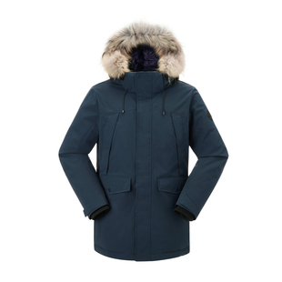 LAFUMA乐飞叶户外秋冬防泼水加厚羽绒服男士大鹅绒防寒服防风