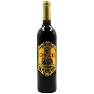 忠芝正品金标野生蓝莓酒750ml*6 水果酒女士甜酒正宗高端蓝莓红酒